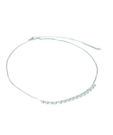 Colar Zirconias Prata 925
