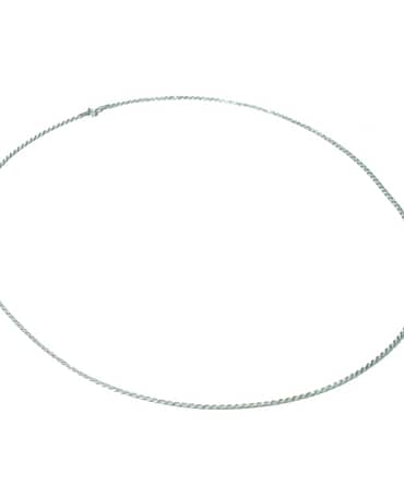 Colar Cordão Baiano Prata 925 60cm